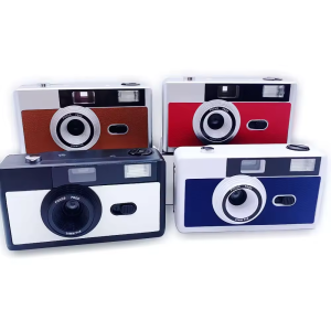 Reloadable 35 mm Film Cameras with Flash