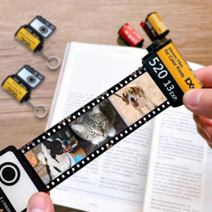 Sublimation Blank Film Roll Keychain